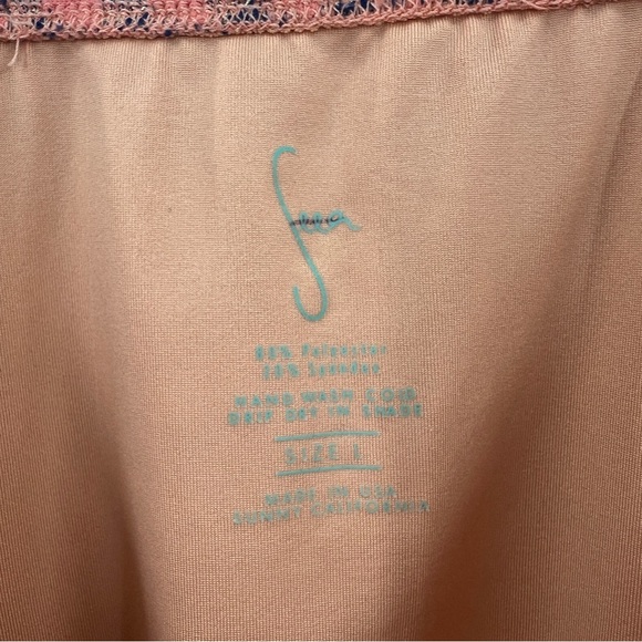 Free People Seea Ginger One-Piece Surf Suit in Avia size Large - Picture 6 of 8